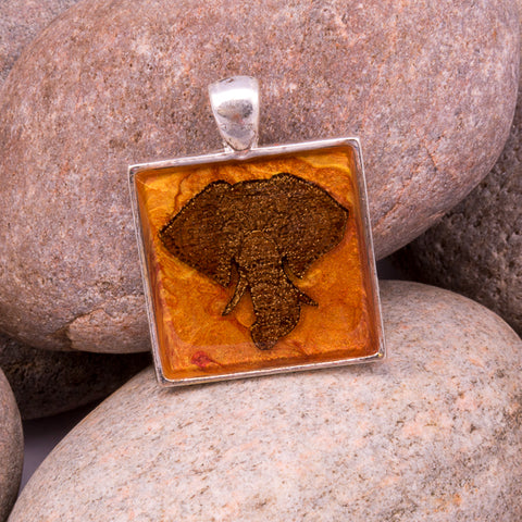 Majestic Elephant Pendant (#1206)